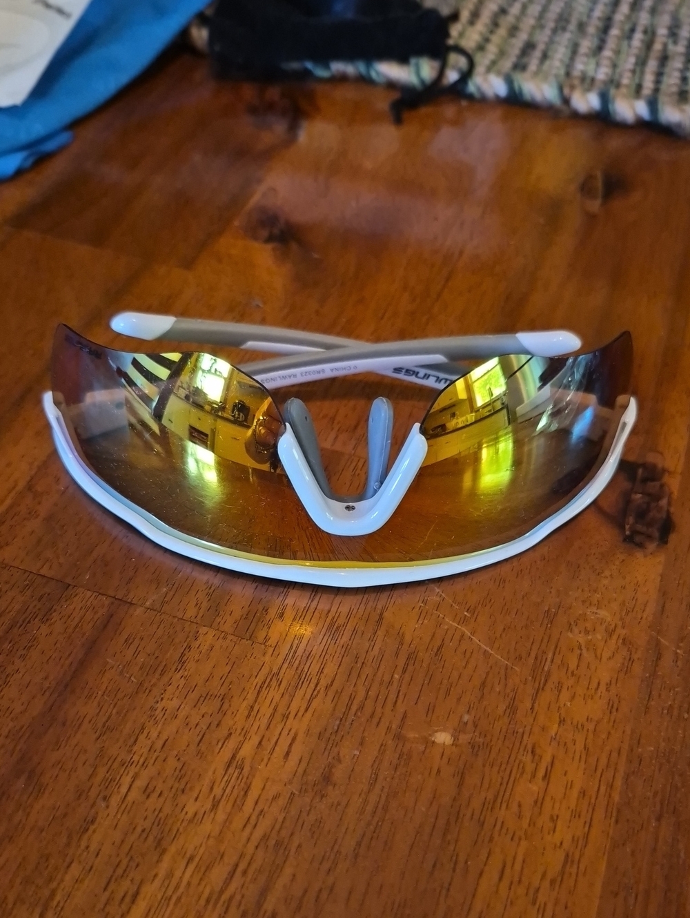 Rawlings Visor Sunglasses with Yellow Mirror Lens - Performance Eyewear